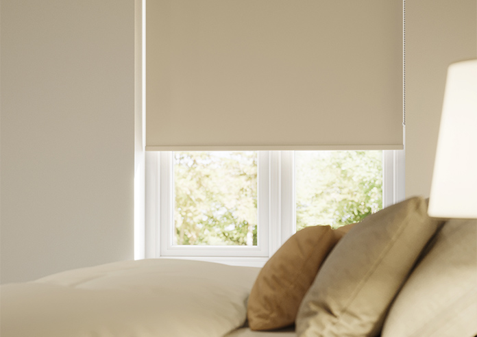 Trinity (Blackout), Riveria Sand - Roller Blind - Image 5